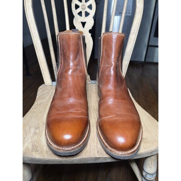 Ranch Road Boots Men’s 13 E (Wide) Brown Leather Chelsea Boots | Made in Spain main image 9